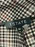 1.State Plaid Green Tan Casual Pants Size 0 - photo 6