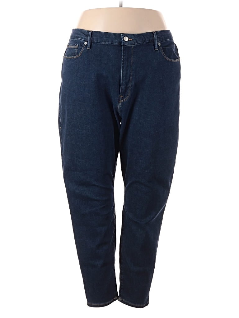 Pre-owned Good American Jeans In Blue