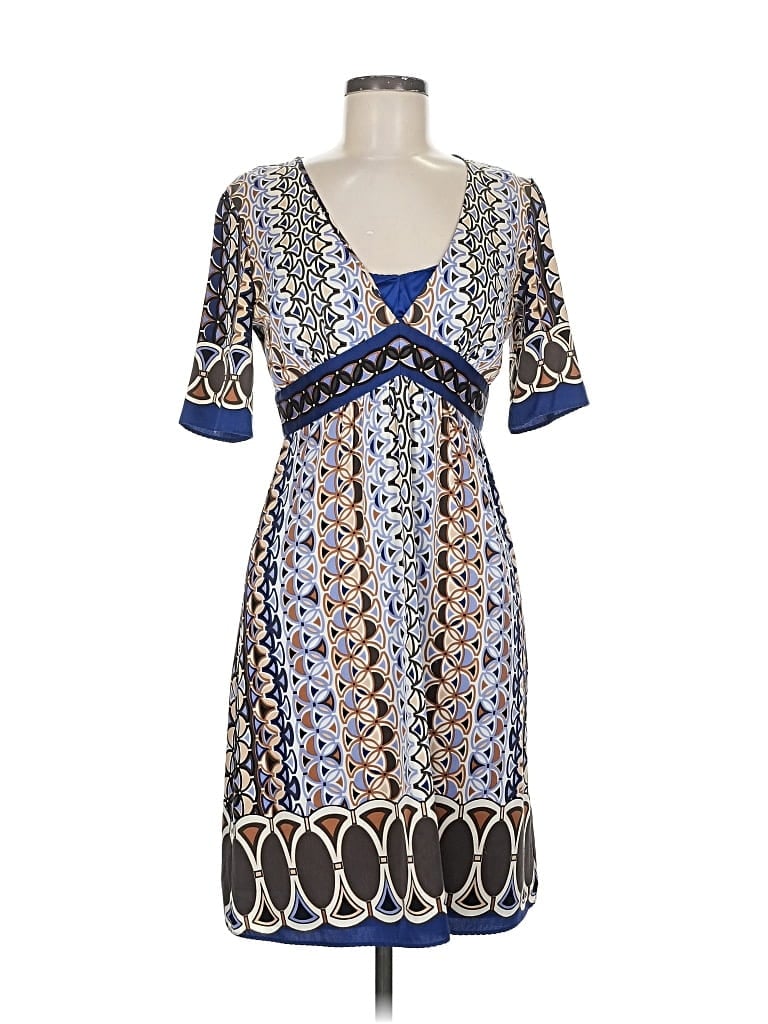 Pre-owned Elie Tahari Casual Dress In Blue