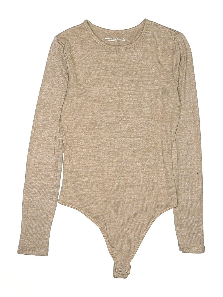 Pre-owned Abercrombie & Fitch Bodysuit In Brown