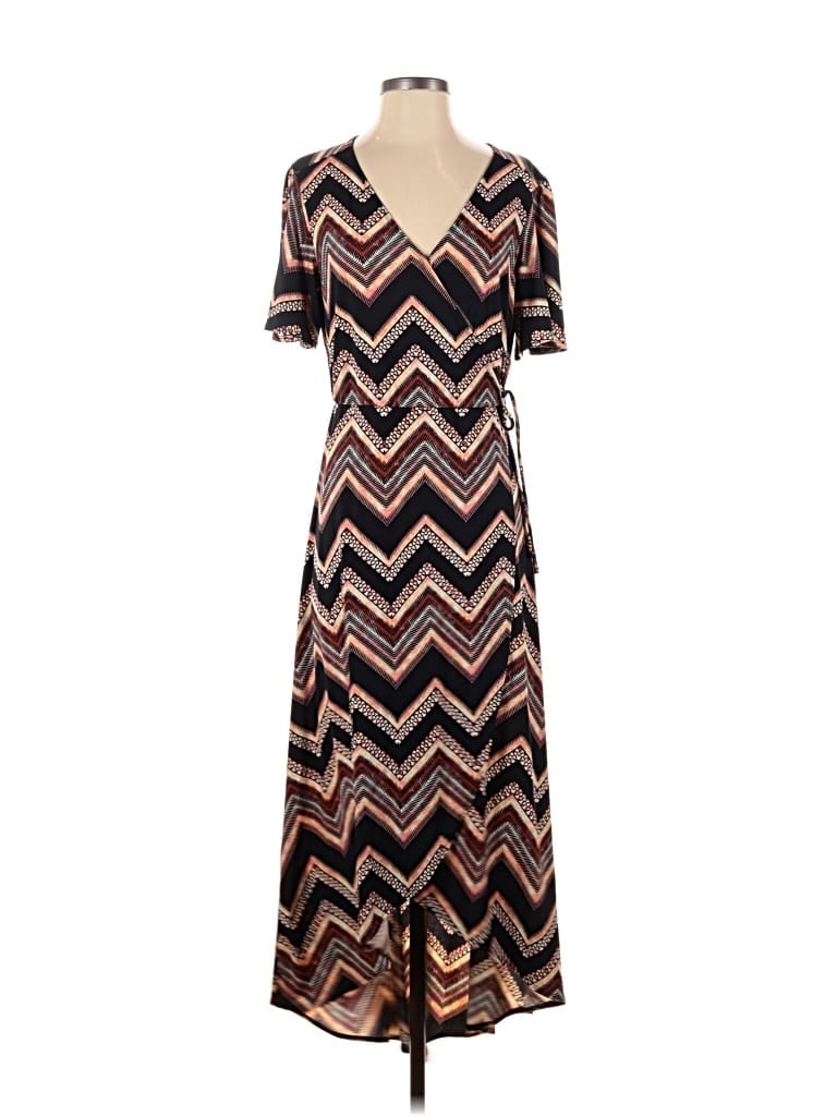 Pre-owned Maurices Casual Dress In Brown