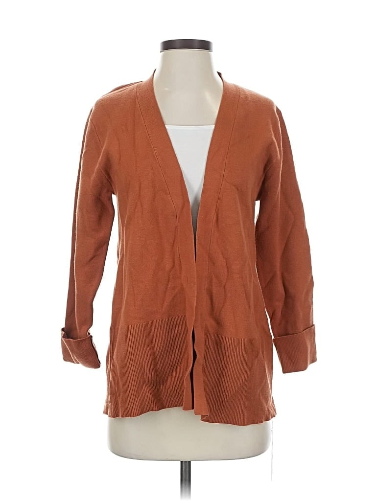 Pixie Market Cardigan Sweater In Brown