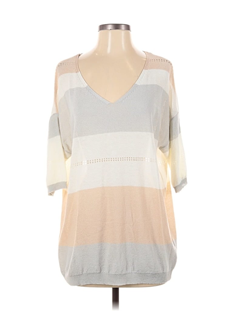 Pre-owned 143 Story Pullover Sweater In Gray