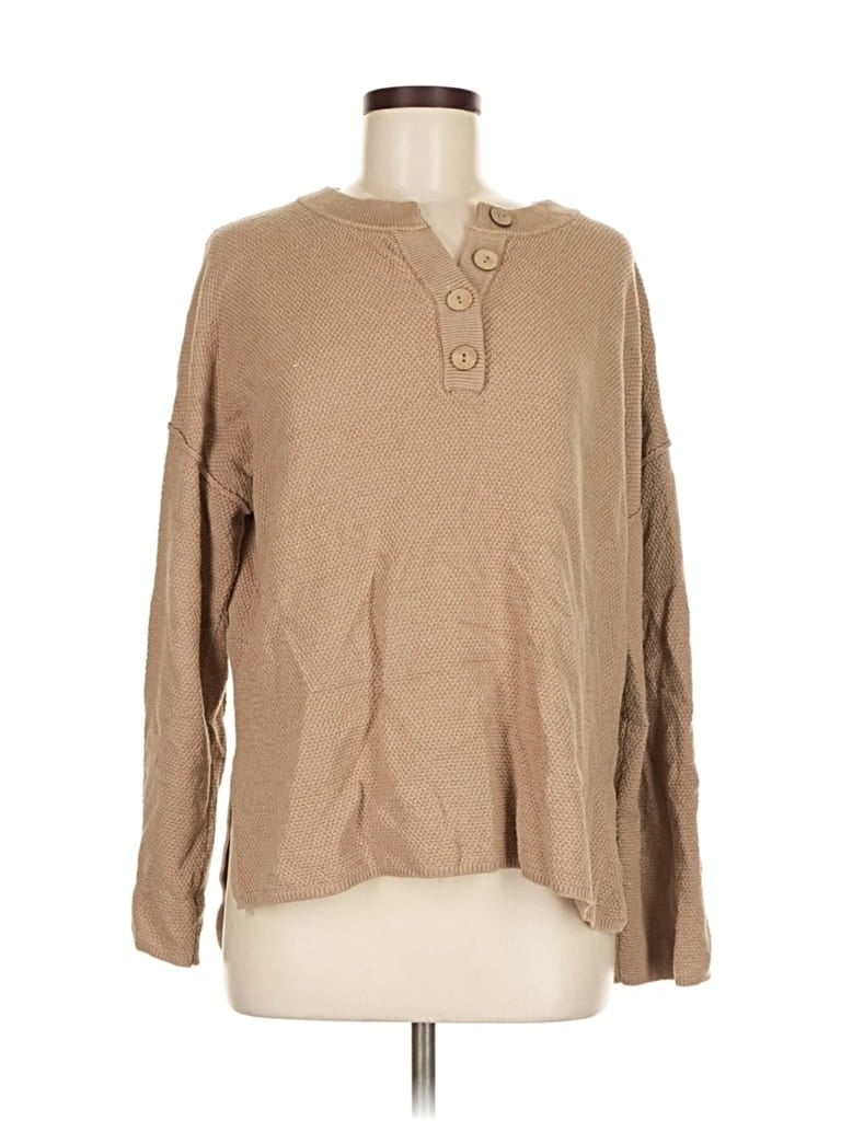 Pre-owned Lillusory Pullover Sweater In Brown