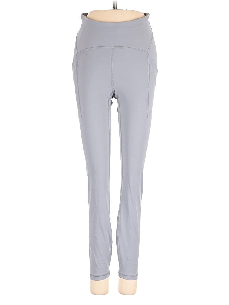 Pre-owned Lululemon Athletica Active Pants In Gray