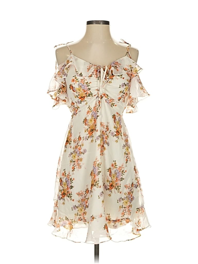 Pre-owned Jolt Cocktail Dress In White