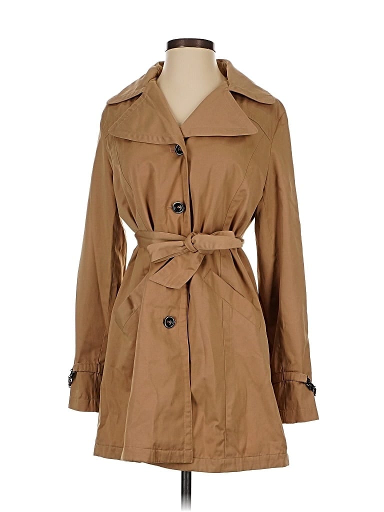 Pre-owned Hawke & Co. Trenchcoat In Brown
