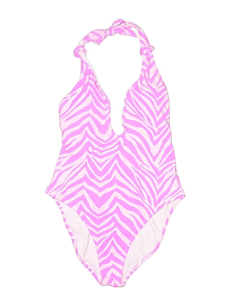 Pre-owned Jessica Simpson One Piece Swimsuit In Pink