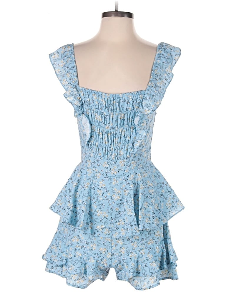 Pre-owned Unbranded Romper In Blue