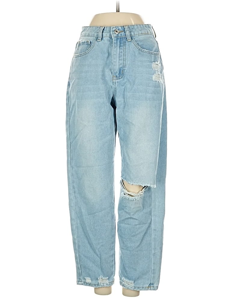 SHEIN Pre-owned Jeans In Blue