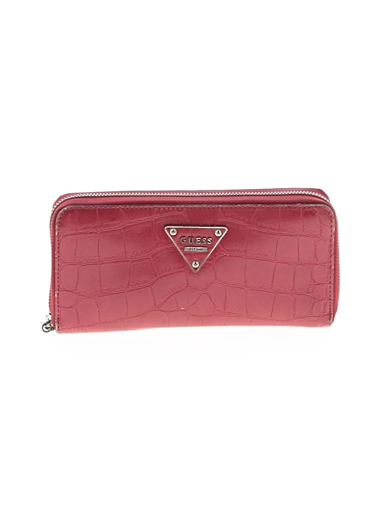 Pre-owned Guess Wallet In Red