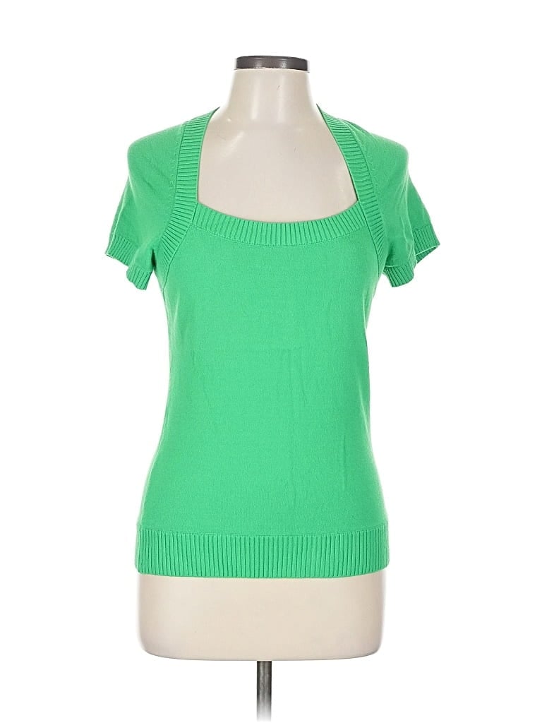 Click to view more detailed imagery on our partner's website Pre-owned Inc International Concepts Short Sleeve Turtleneck In Green