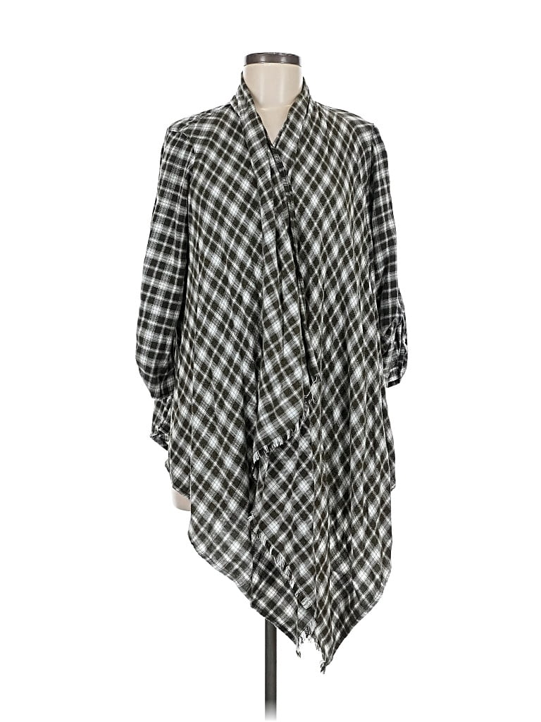 Pre-owned Knox Rose Kimono In Gray