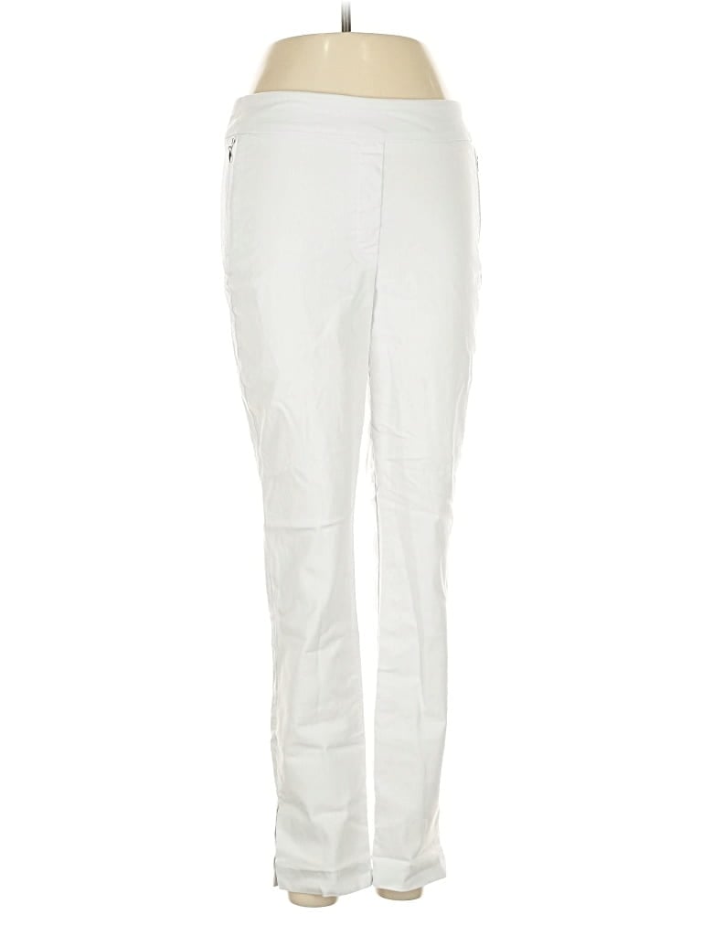 Pre-owned Counterparts Casual Pants In White