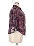 Eye Candy Plaid Red 3/4 Sleeve Blouse Size 2X - photo 4
