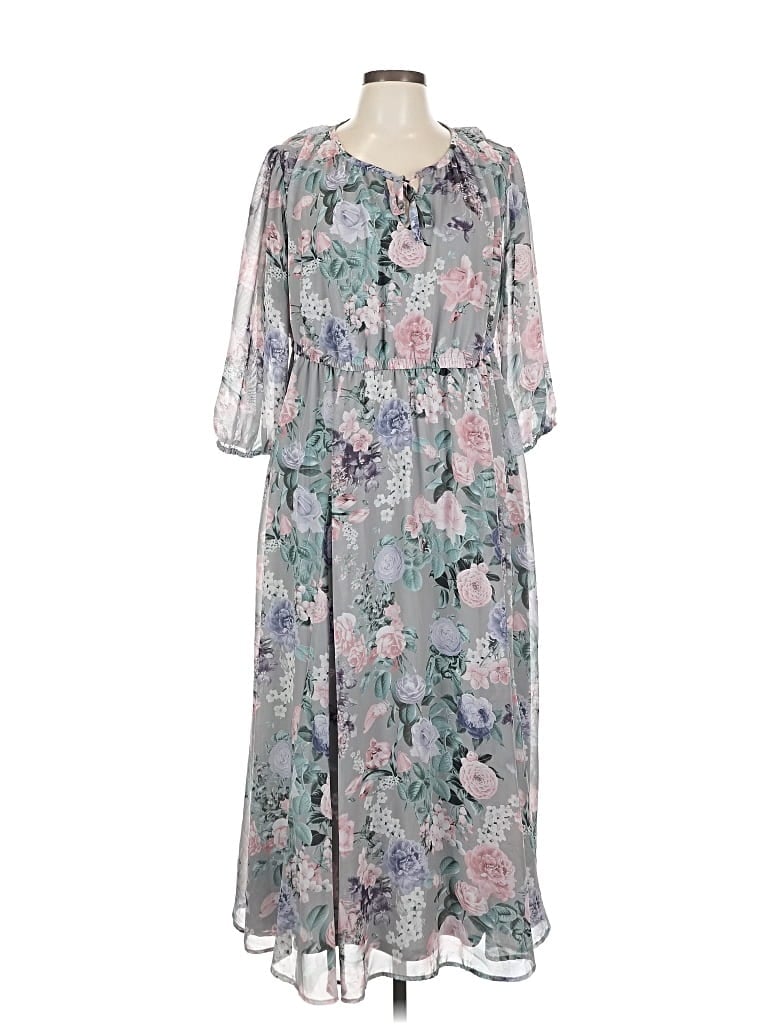 Pre-owned Torrid Casual Dress In Gray