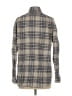 UpWest Plaid Gray Long Sleeve Button-Down Shirt Size XS - photo 2