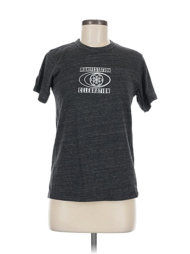 Pre-owned Alternative Earth Short Sleeve T-shirt In Gray