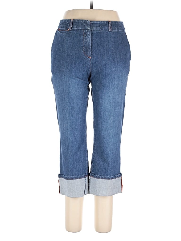 Pre-owned Lands' End Jeans In Blue