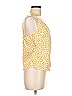 Blu Pepper 100% Polyester Yellow Sleeveless Blouse Size M - photo 4