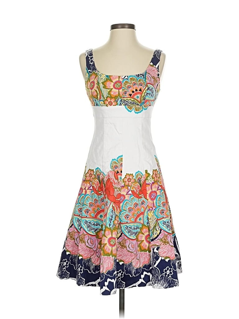 Pre-owned Nine West Casual Dress In White