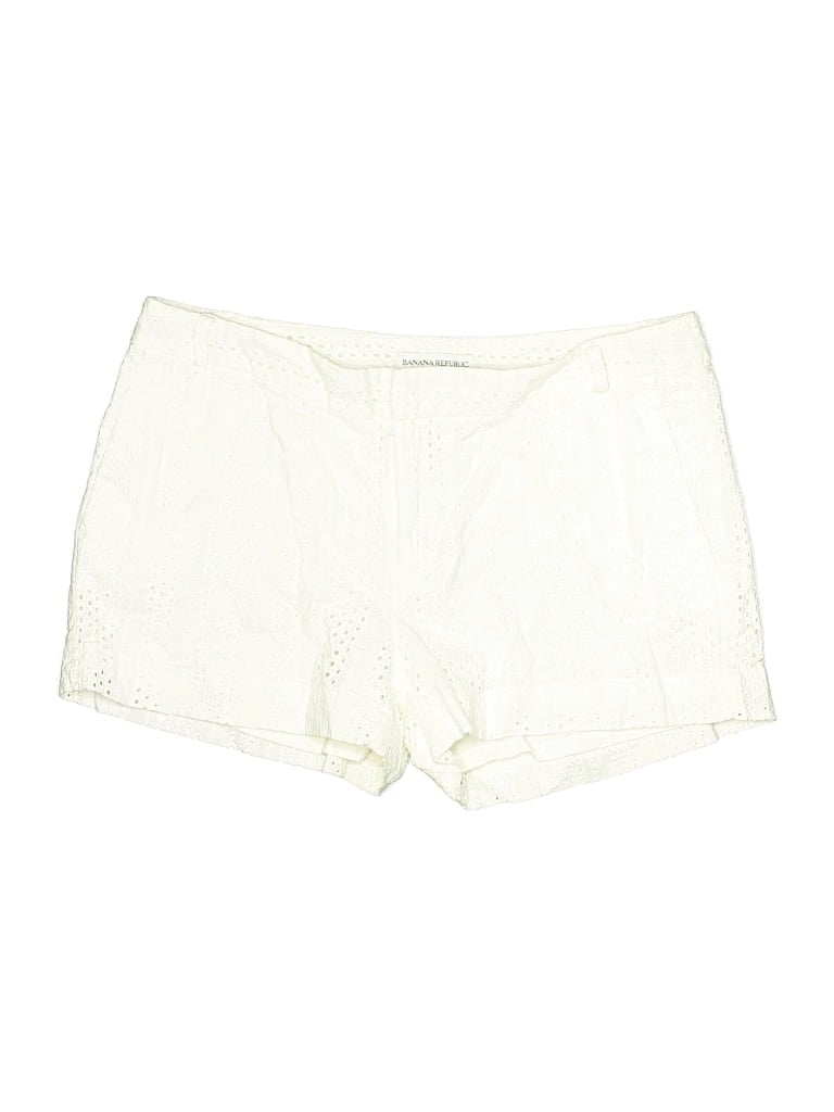 Pre-owned Banana Republic Factory Store Shorts In White