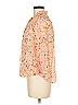 Mine Orange 3/4 Sleeve Blouse Size M - photo 5