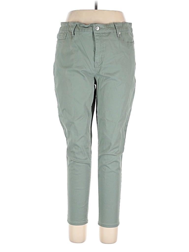 JESSICA SIMPSON Pre-owned Jeans In Green