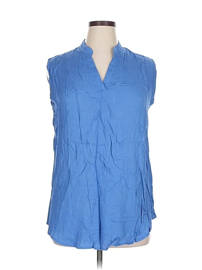 AMARYLLIS Pre-owned Sleeveless Blouse In Blue