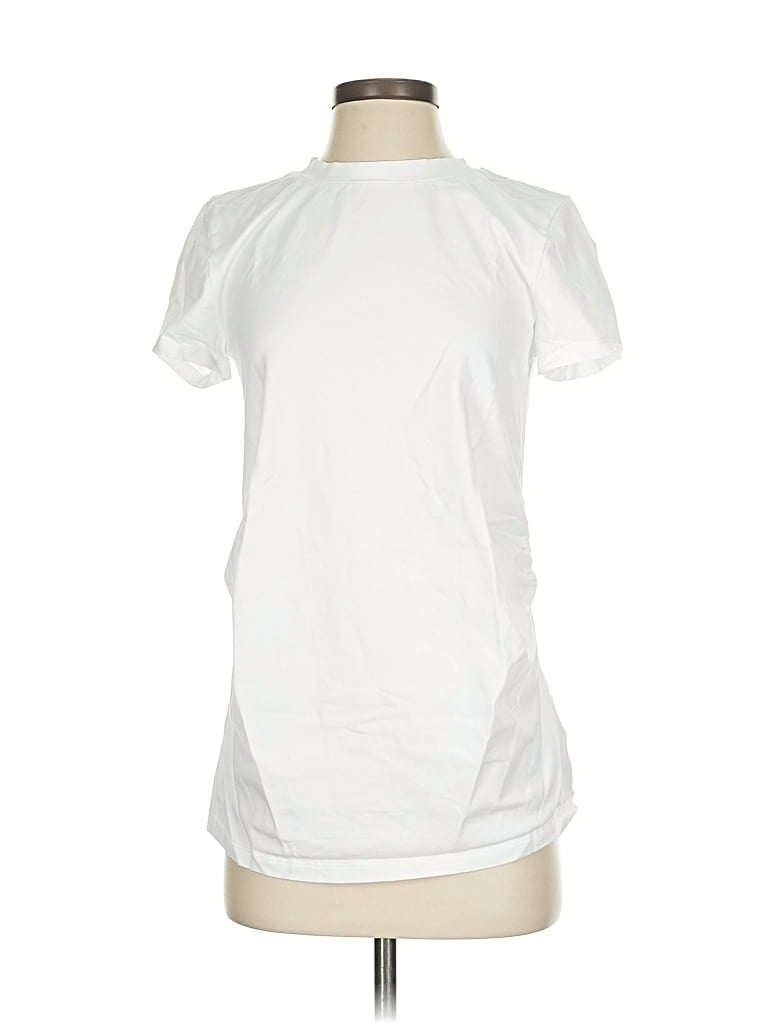 Pre-owned J.crew Factory Store Active T-shirt In White