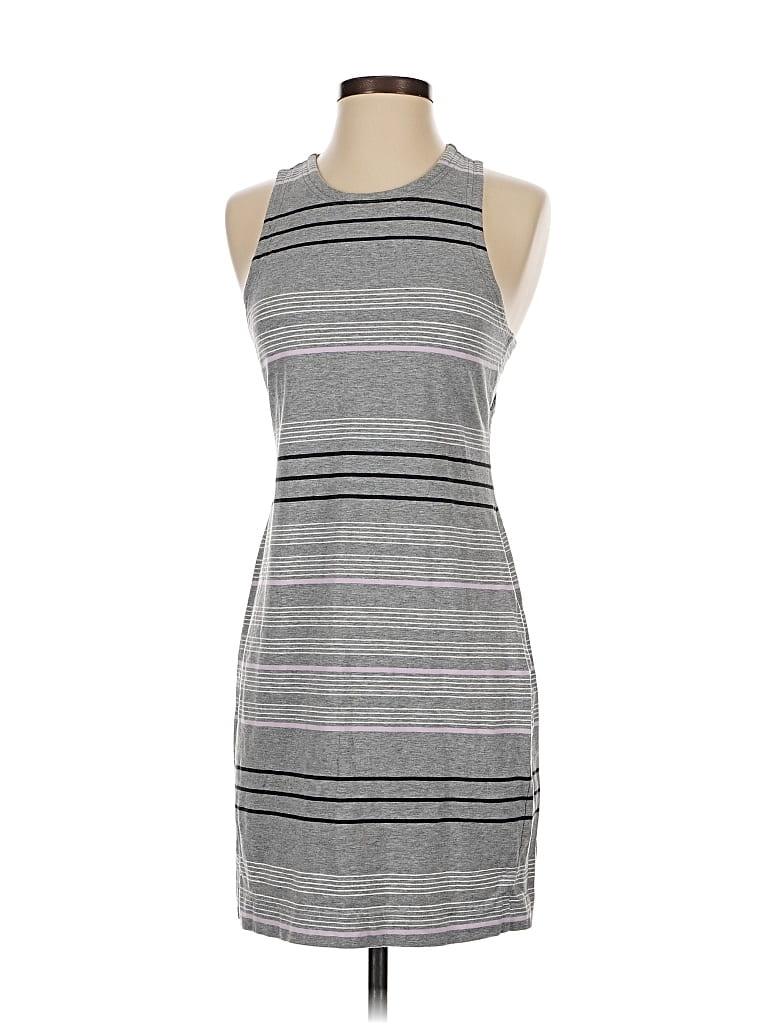 Pre-owned Lou & Grey Casual Dress In Gray