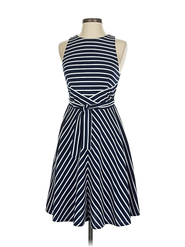 Pre-owned Hutch Casual Dress In Blue