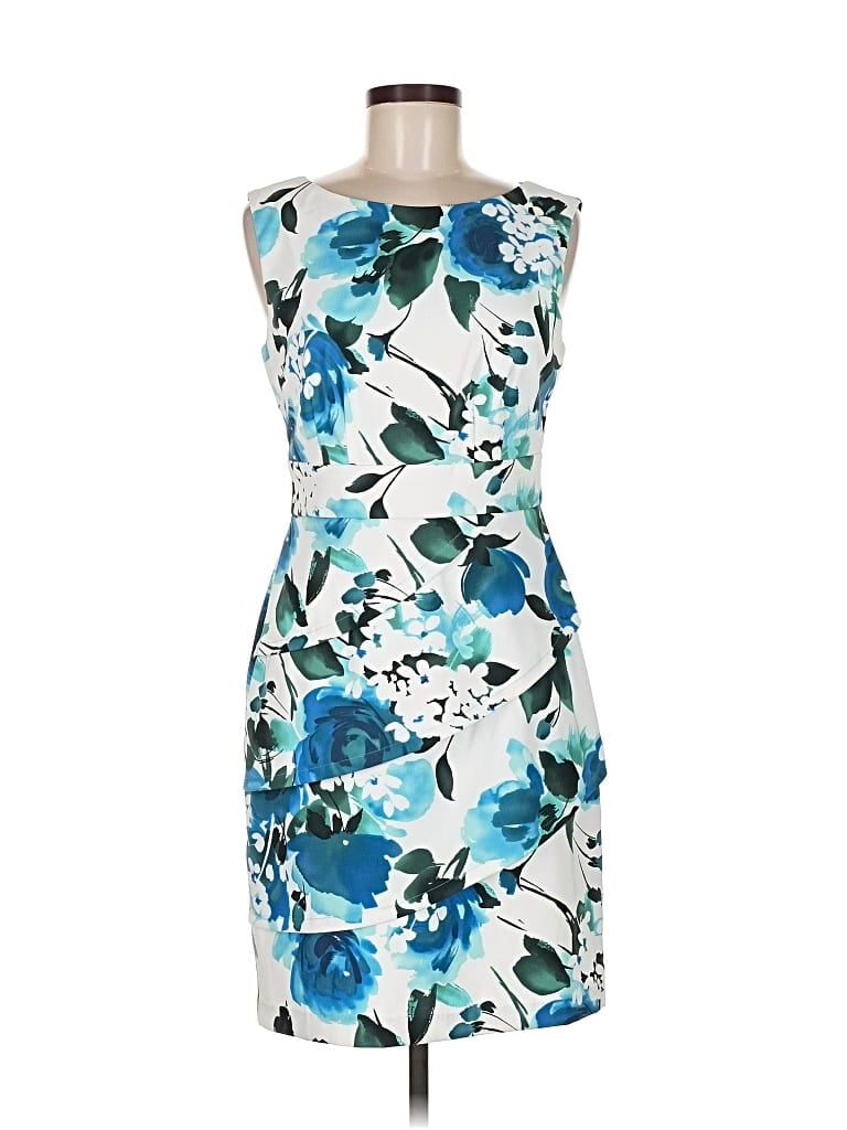 Pre-owned Dressbarn Cocktail Dress In Blue