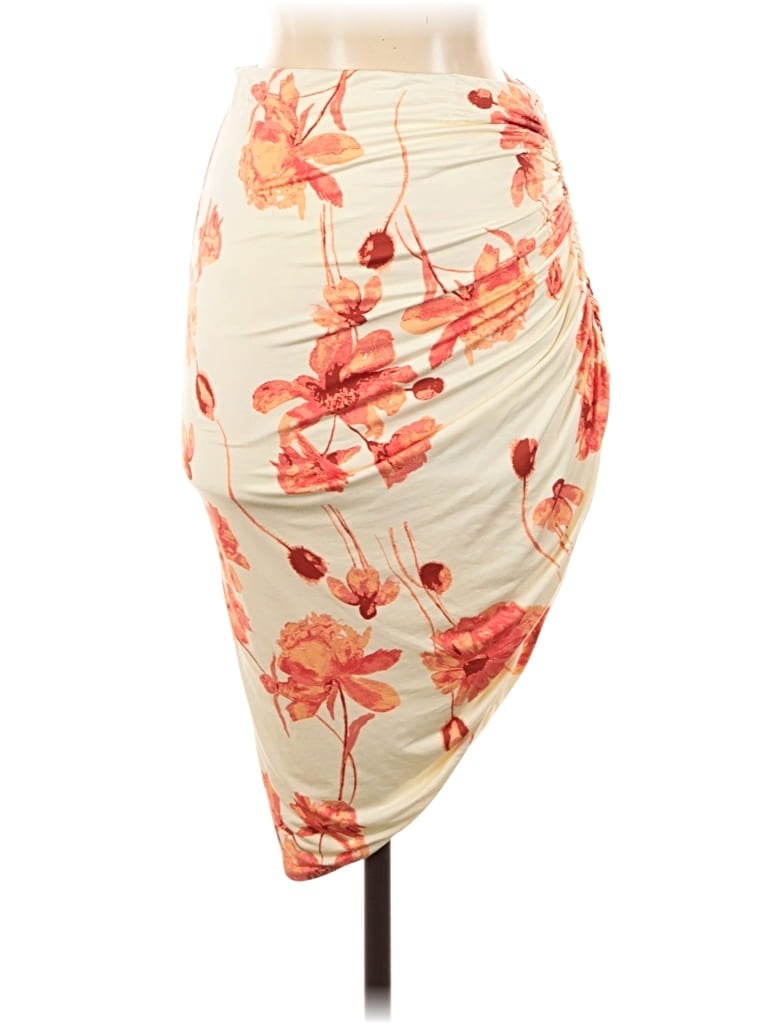 Pre-owned House Of Harlow 1960 X Revolve Casual Skirt In Orange