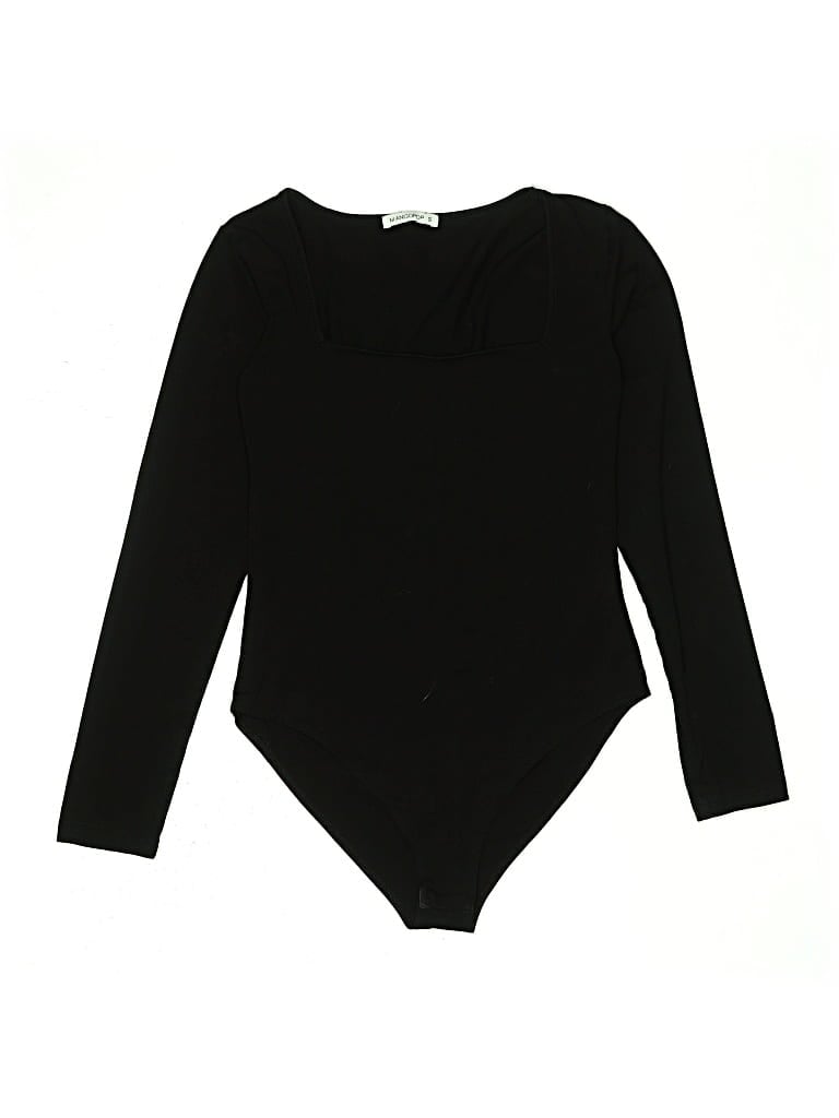 Pre-owned Mangopop Collection Bodysuit In Black