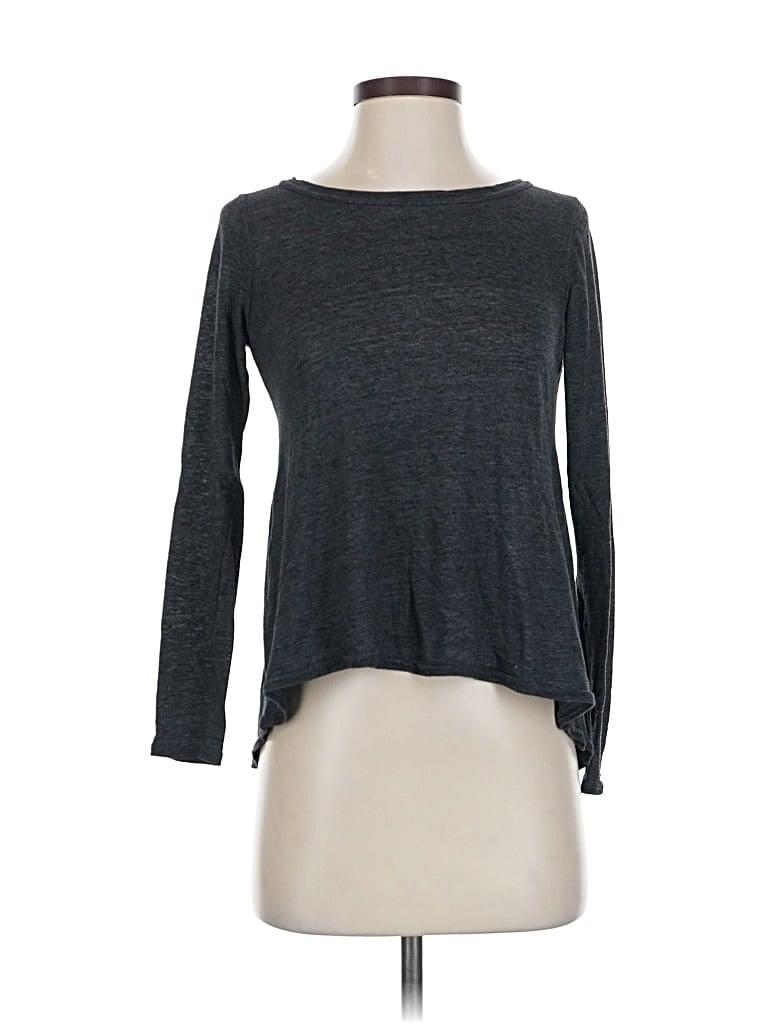 RIVET & THREAD Pre-owned 3/4 Sleeve T-shirt In Gray