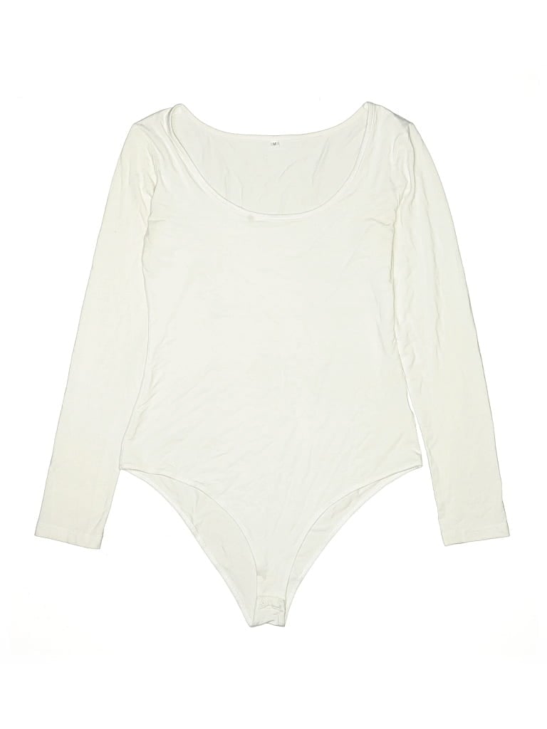 Pre-owned Unbranded Bodysuit In White