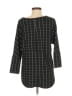 Max Studio Plaid Black 3/4 Sleeve T-Shirt Size M - photo 2