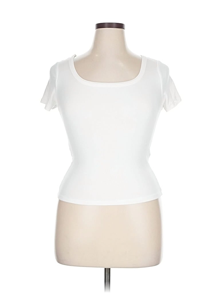 Pre-owned Assorted Brands Sleeveless T-shirt In White