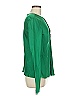 DKNY Green Long Sleeve Blouse Size 8 - photo 4
