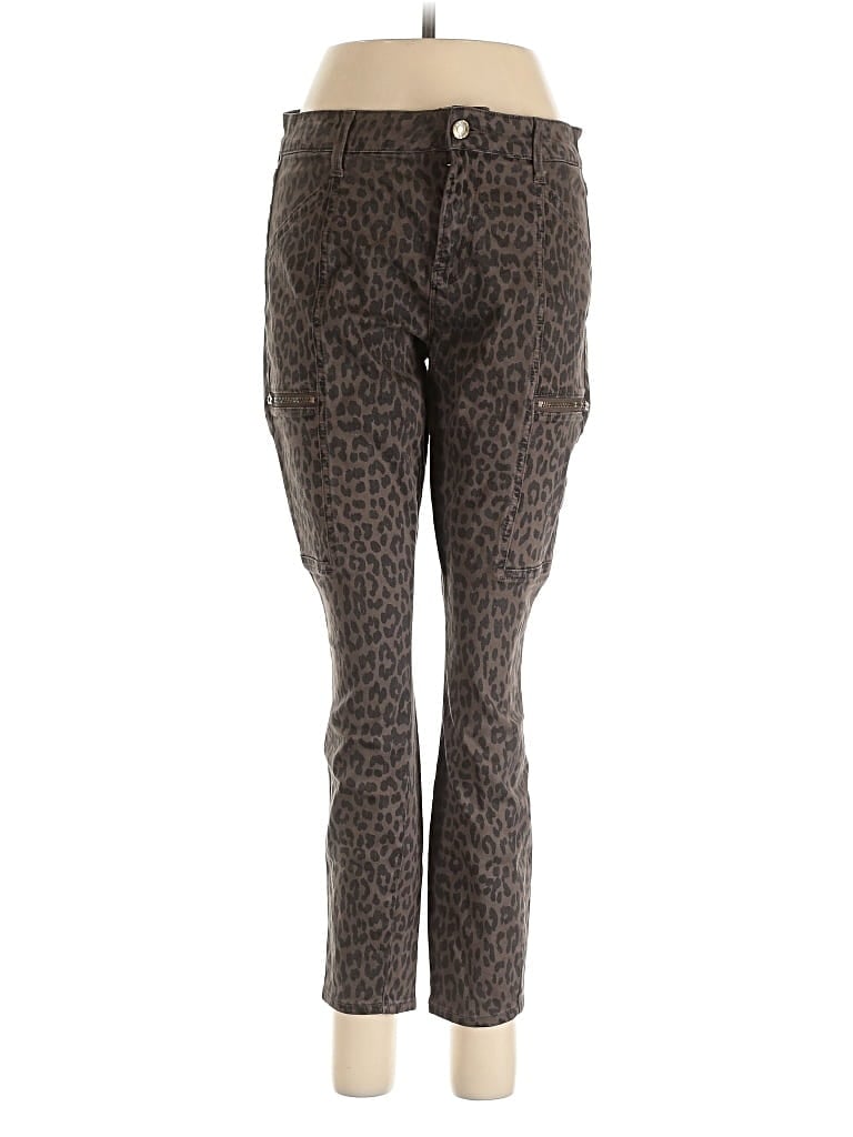 Pre-owned Pistola Jeggings In Brown