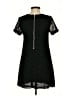 Lulus 100% Polyester Solid Black Casual Dress Size S - photo 2