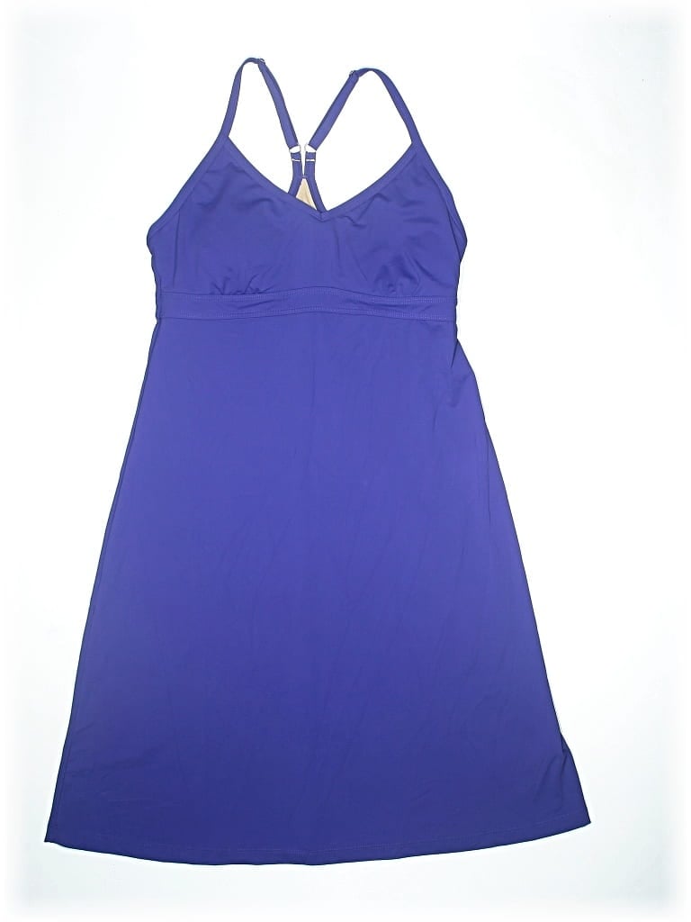 Pre-owned Athleta Swimsuit Cover Up In Purple