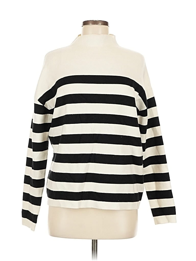 Click to view more detailed imagery on our partner's website Pre-owned Nicole Miller Turtleneck Sweater In White