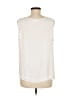 Chico's 100% Polyester Ivory Sleeveless Blouse Size Med (1) - photo 2