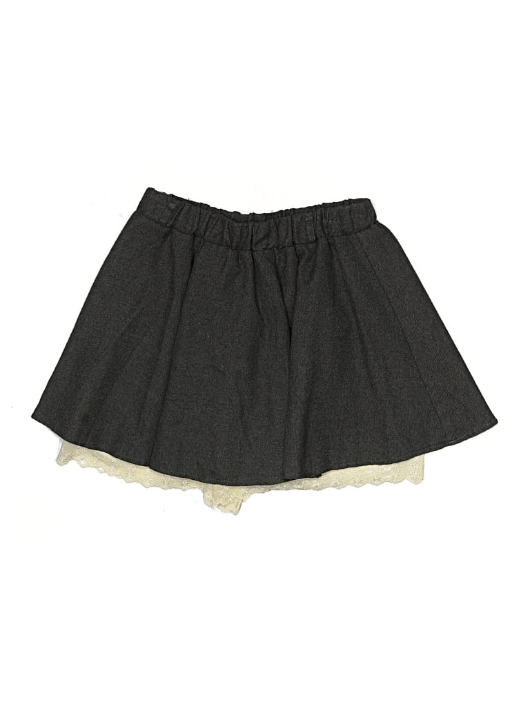 Pre-owned Unbranded Casual Skirt In Gray