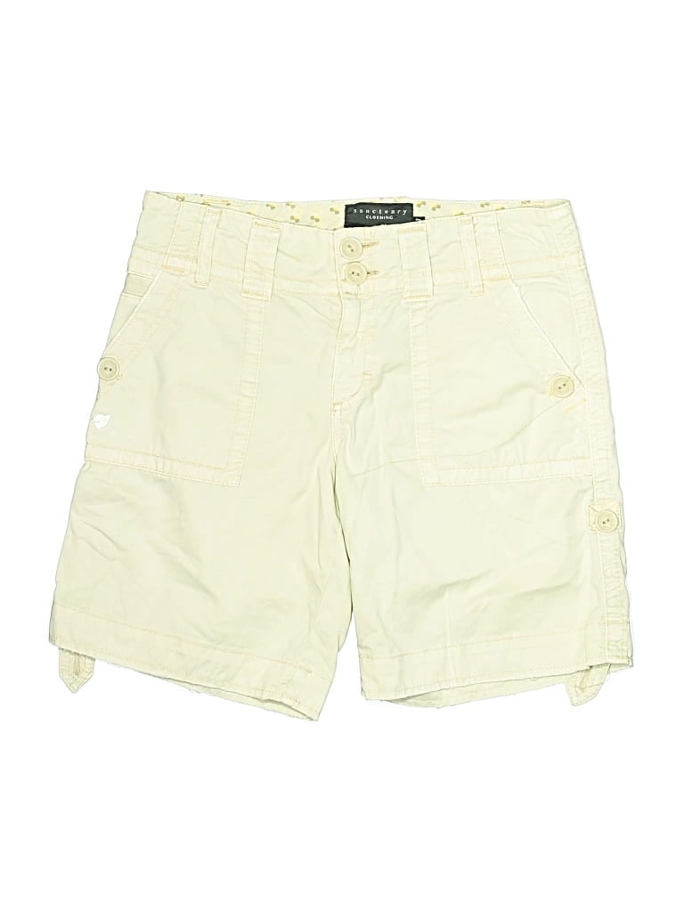 Pre-owned Sanctuary Cargo Shorts In Yellow