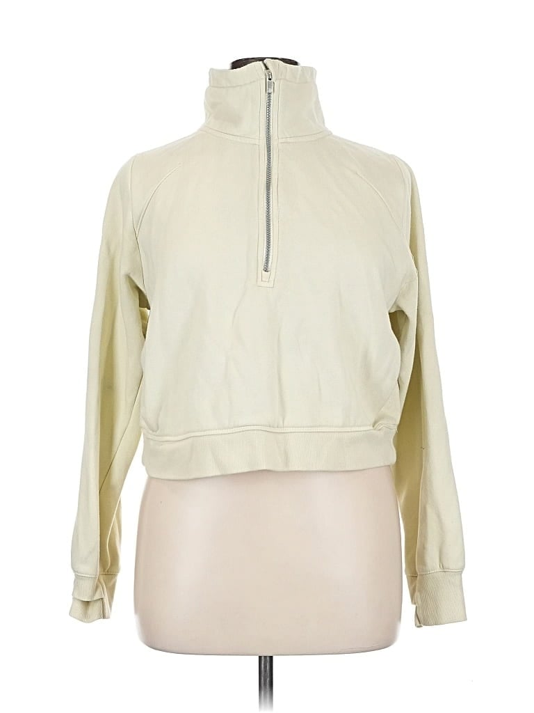 Pre-owned All In Motion Sweatshirt In White