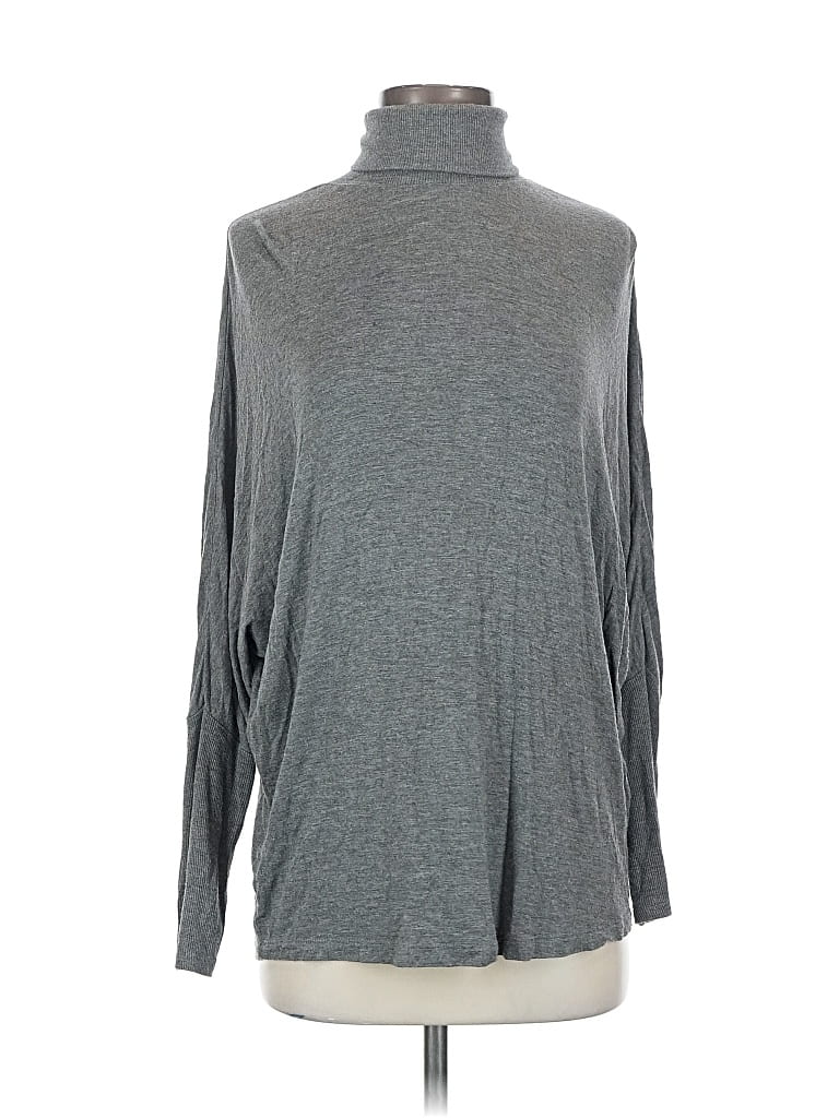 Pre-owned Max Turtleneck Sweater In Gray