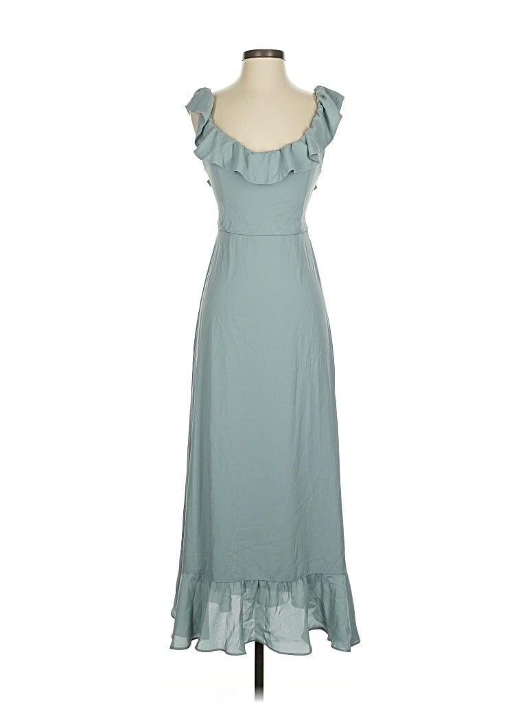 Pre-owned Show Me Your Mumu Casual Dress In Blue